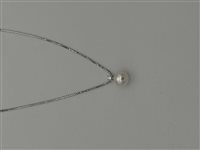 Collana Gioielleria Dossena  Donna in Oro bianco Perla COOR-286-253